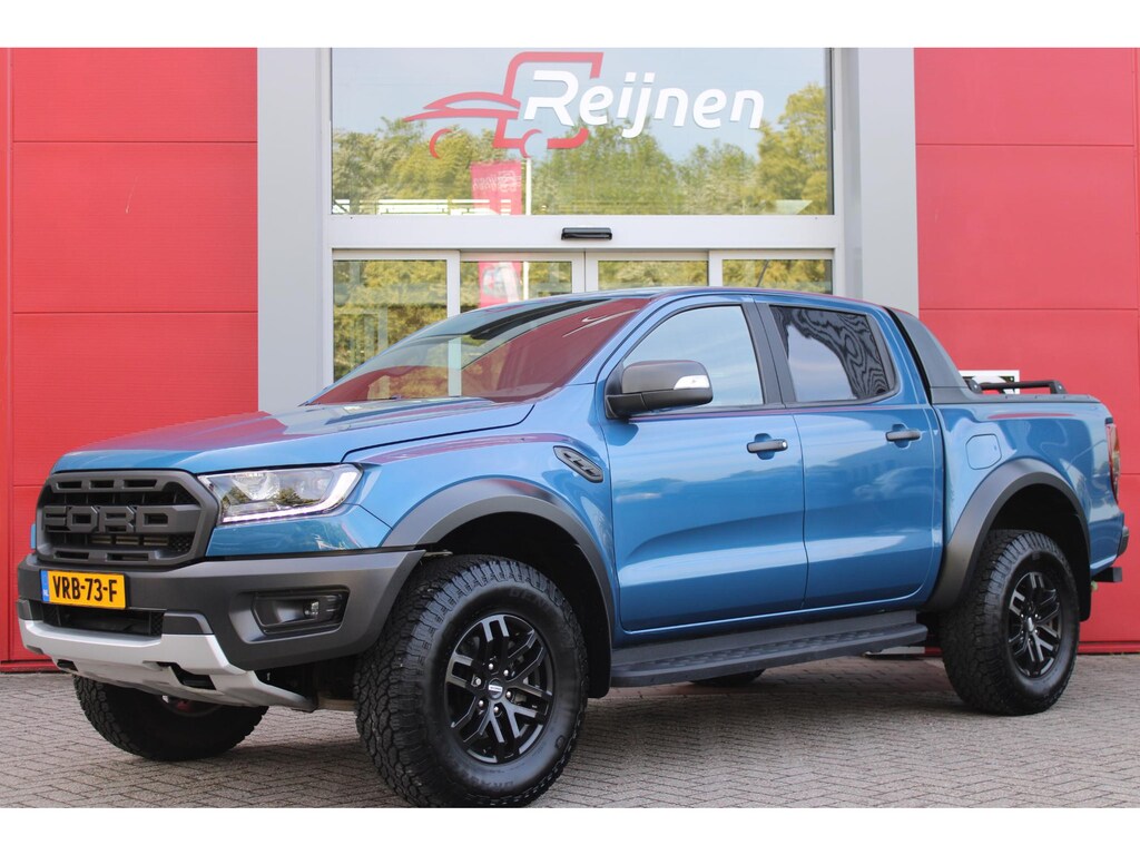 Ford Ranger Raptor 2.0 EcoBlue 214PK AUTOMAAT | 2500KG TREKGEWICHT | TREKHAAK | 17" "DYNO GREY" LICHTMETALEN VELGEN | 8-WEG ELEKTRISCH VERSTELBARE VOORSTOELEN | ALL TERRAIN BANDEN | FORD PERFORMANCE OPHANGING | ZWARTE SPIEGELKAPPEN | ZWARTE SIDE STEPS MET RAPTOR LOGO | SPECIAAL PERFORMANCE CHASSIS | ZWARTE FORD RAPTOR GRILLE | UNIEK RAPTOR LEDEREN STUURWIEL | SYNC3 MET DAB+ RADIO | SPECIALE RAPTOR TUSSENWAND | 3.73 OVERBRENGING | ZONDER START/STOP | PARKEERSENSOREN ACHTER | ACTIVE NOISE CANCELLING | 620KG LAADVERMOGEN | APPLE CARPLAY/ANDROID AUTO | NAVIGATIE | STOEL/VOORRUIT VERWARMING | CRUISE CONTROL | ACHTERUITRIJ CAMERA | INCL. ACHTERBANK/RUITEN/HEMELBEKLEDING LOS BIJGELEVERD |