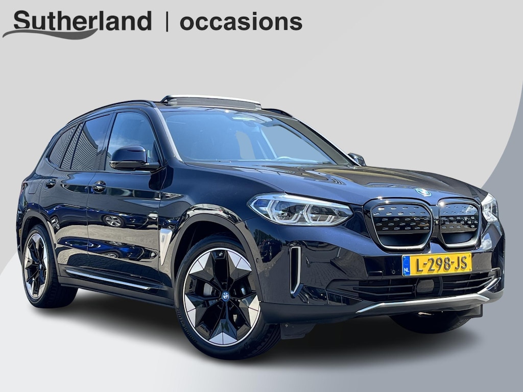 BMW iX3 High Executive 80 kWh | SOH 97,4% | Panoramadak | Trekhaak | Harman Kardon| Leder  | 360 Camera | Stoelverwarming | Adaptive Cruise