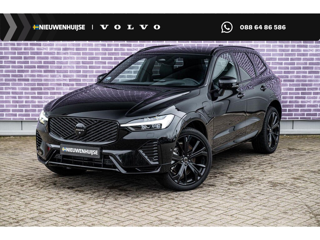 Volvo XC60 2.0 T6 Plug-in hybrid AWD Plus Black Edition | Gratis Trekhaak | 360 camera | Schuif- / Kanteldak | Head Up display | Getint glas | Adaptive Cruise Control |