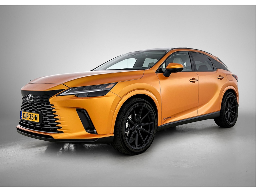 Lexus RX 450h+ Plug-in Hybrid President Line | Orange wrapped | President Line | Direct Leverbaar | Trekhaak |