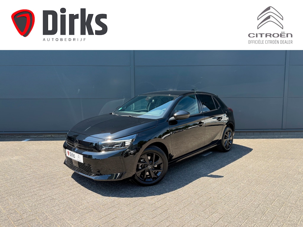 Opel Corsa 100pk GS (Camera - Keyless Entry - LED - Automatische Airco - Navigatie - Apple Carplay - Draadloos laden - Digitaal dashboard)