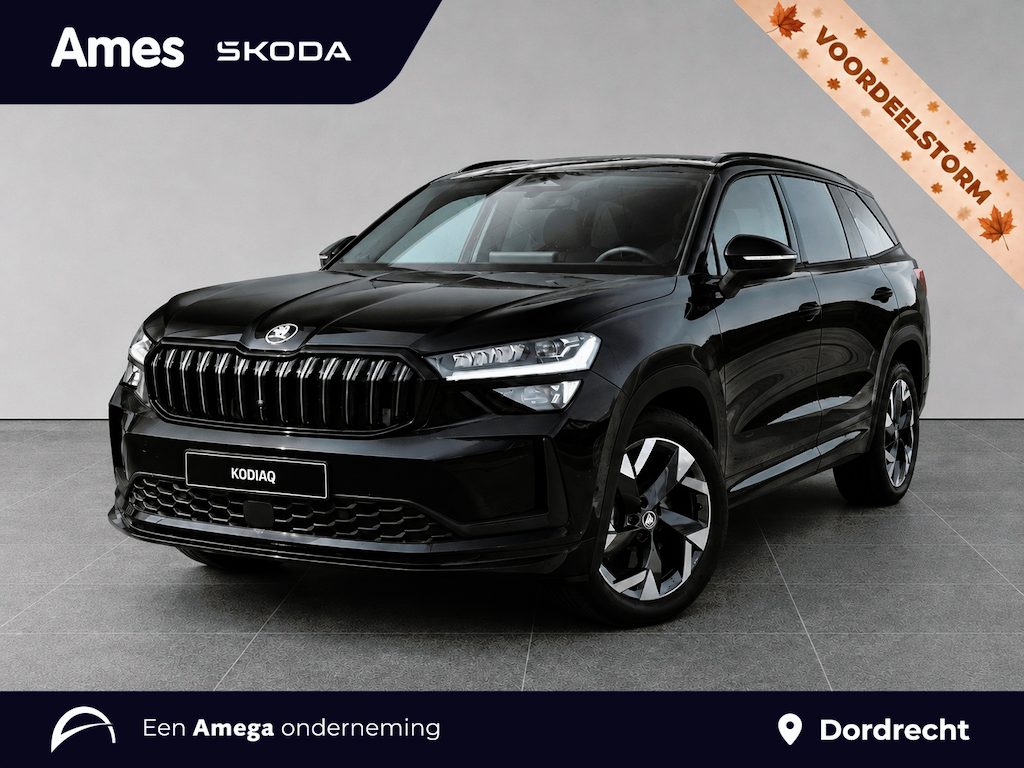 Skoda Kodiaq 1.5 TSI PHEV Sportline Business | Trekhaak | Elektrische bestuurderstoel incl geheugen | Stoel/Stuurverwarming | LED Matrix | Achteruitrijcamera | Keyless | Elektrische Achterklep