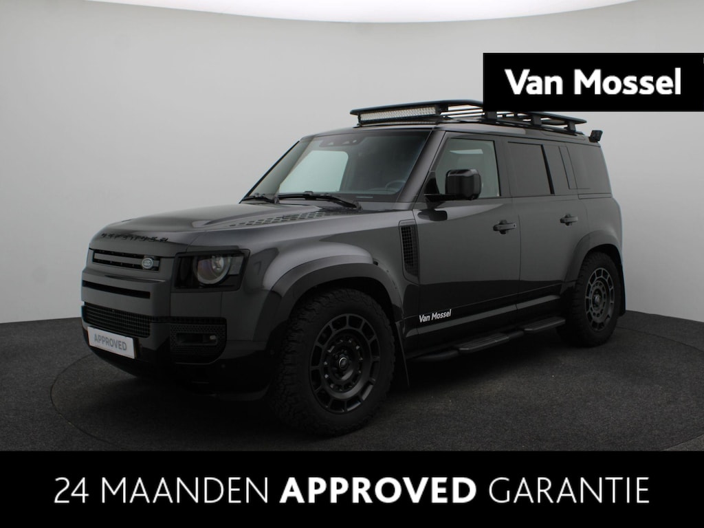 Land Rover Defender 3.0 D300 110 MHEV X-Dynamic HSE | Grijs kenteken | 20" Octa + AT banden | Wielkastverbreding lakzwart | Roof Rack met LED bar