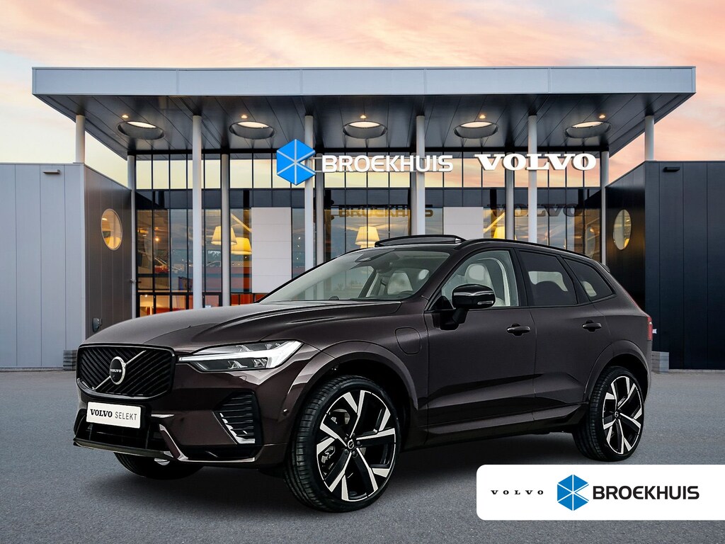Volvo XC60 T8 Plug-in hybrid AWD Ultra Dark Exec. Ed. | 22" | Luchtvering | Getint&Gelaagd Glas | Geventileerd Nappa | Massagestoelen | Bowers & Wilkins | Panoramadak | Head-Up | 360 Camera | Elektr. verst. Stoelen | BLIS | Stoel/Stuur/Achterbankverwarming
