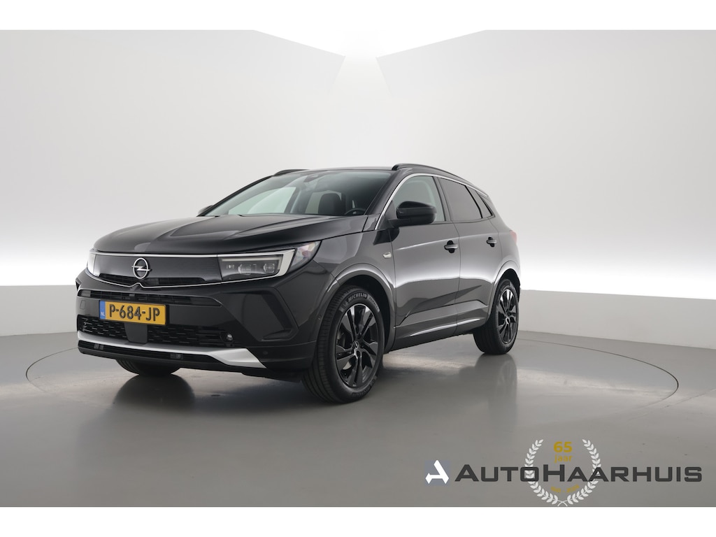 Opel Grandland 1.2 Turbo Business Elegance | Rijklaar! | Orig. NL | Dig. Cockpit | Dodehoek | Elek. Klep | Camera+PDC | NAV+App.Connect | Climate | LED | 18'' V
