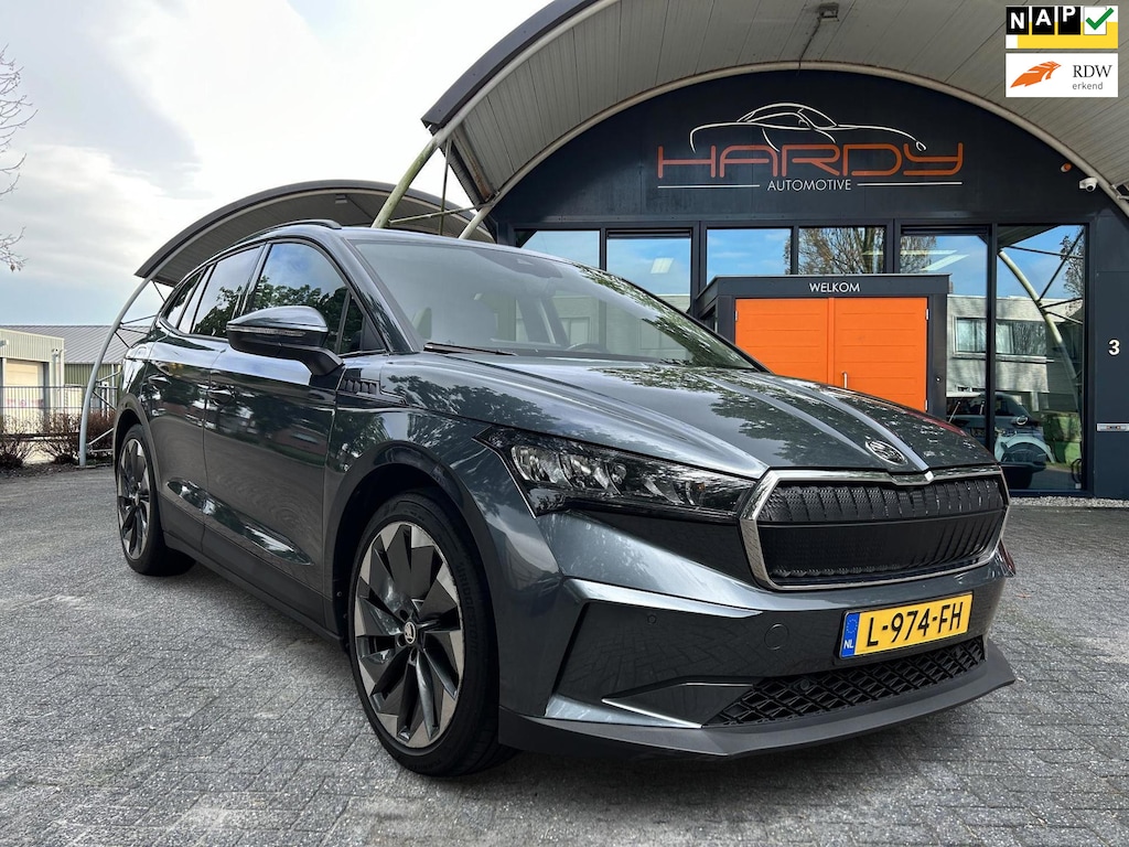 Skoda Enyaq iV 60 Panoramadak Stoelverw Trekhaak NL Auto 1e EIG Rijklaarprijs