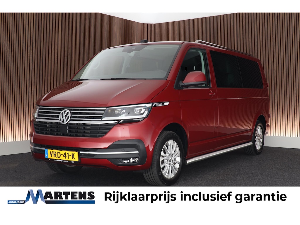 Volkswagen Transporter 2.0 TDI 150pk DSG L2H1 32 DC Bulli Trekhaak Camera Leder LED Virtual Cockpit Navigatie