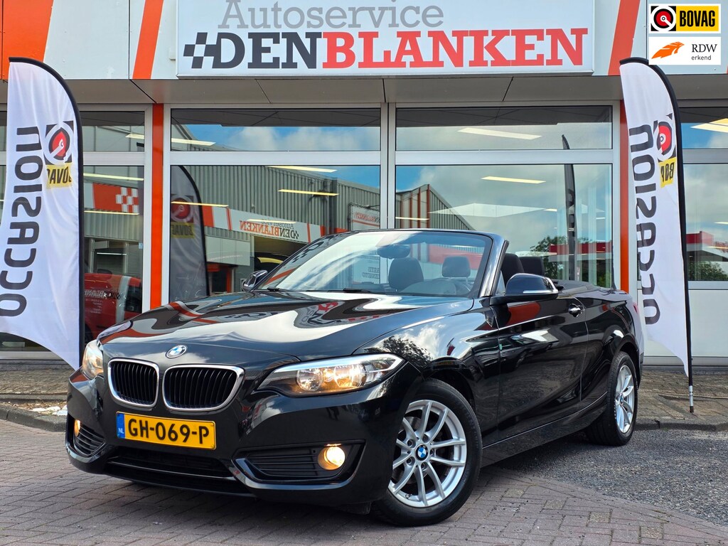 BMW 2-Serie Cabrio 218i Automaat BJ.2015 / Navigatie / Clima / Cruise / Lmv / Pdc !!
