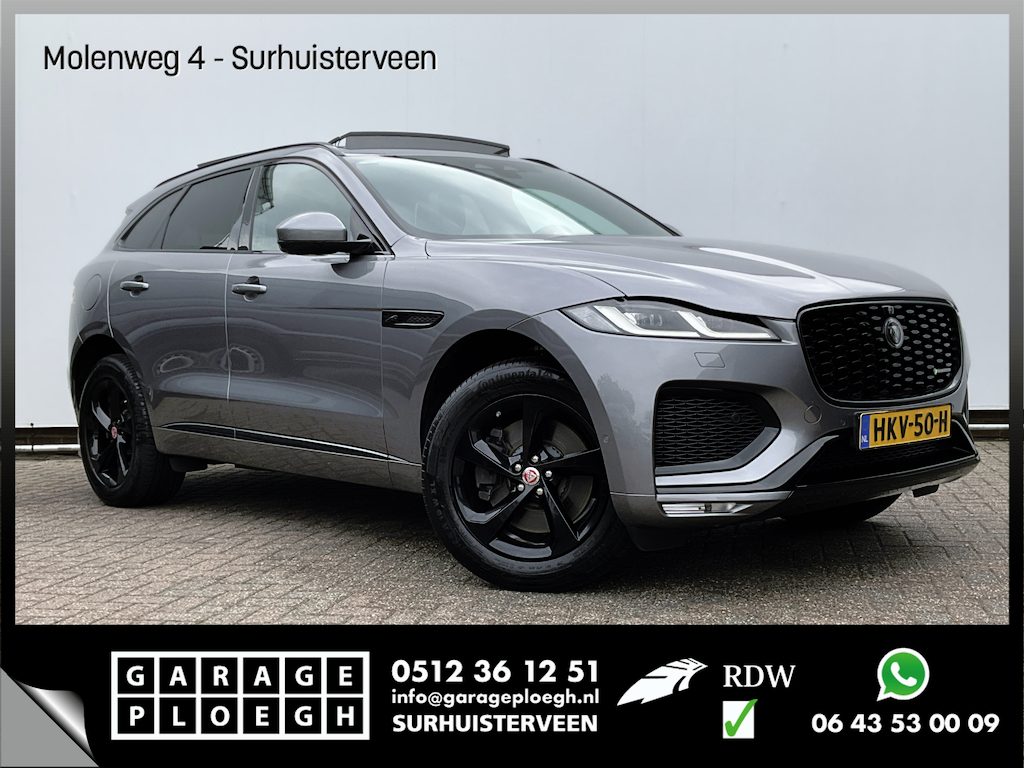 Jaguar F-Pace 2.0 P400e PHEV R-Dynamic SE Pano 360° Meridian Stoelverw+Ventilatie Leer BOMVOL!