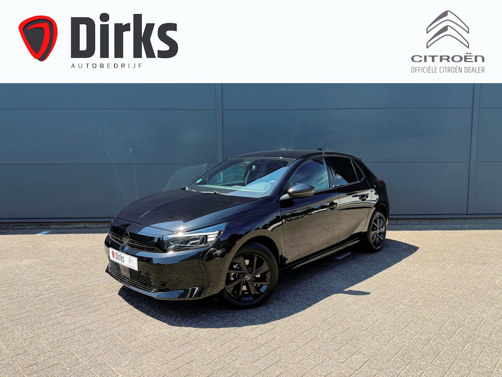 Opel Corsa 100pk GS (Camera - Keyless Entry - LED - Automatische Airco - Navigatie - Apple Carplay - Draadloos laden - Digitaal dashboard)
