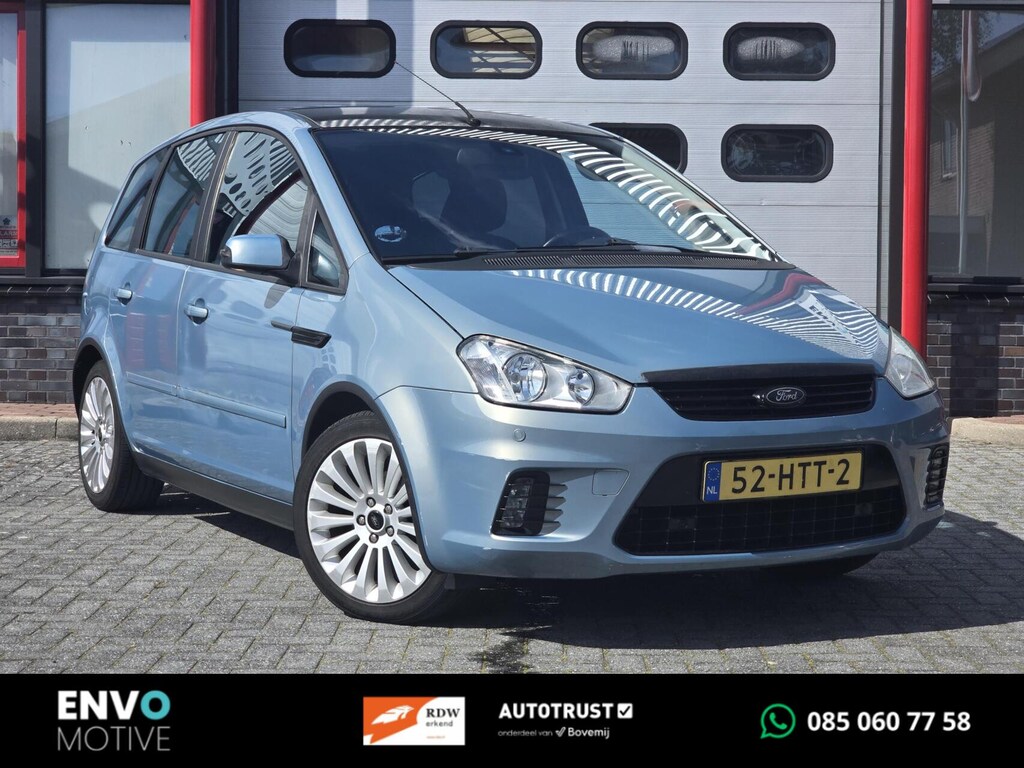 Ford C-Max 1.8-16V Ghia Clima/Cruise/Navi/Carplay/Trekhaak