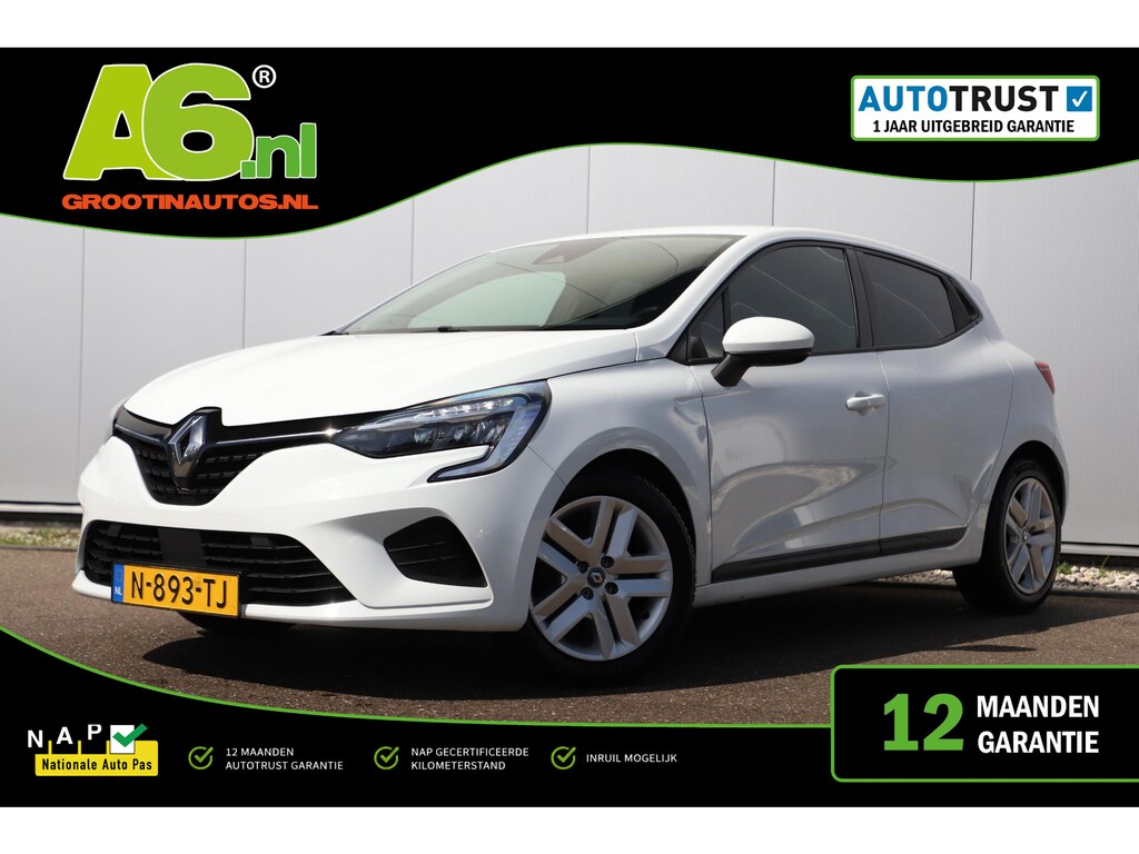 Renault Clio 1.0 TCe Business Zen Donkere Ramen Navigatie Carplay Android Airco Cruise Control LED