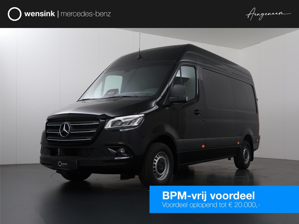 Mercedes-Benz Sprinter 319 L2H2 RWD SELECT | LED | BPM VRIJ | DISTRONIC | WINTERPAKKET | LEER