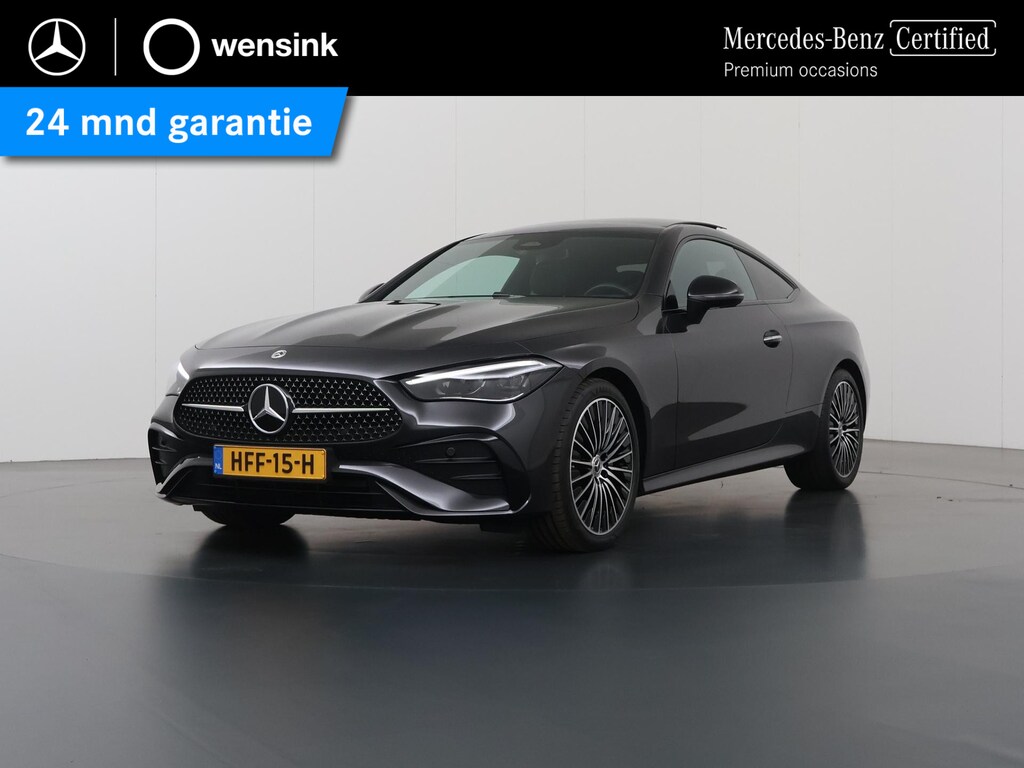 Mercedes-Benz CLE Coupé 200 AMG Line | Panoramadak | Night | Memory | Burmester | Rode gordels | 19 inch AMG multispaaks | Headup |