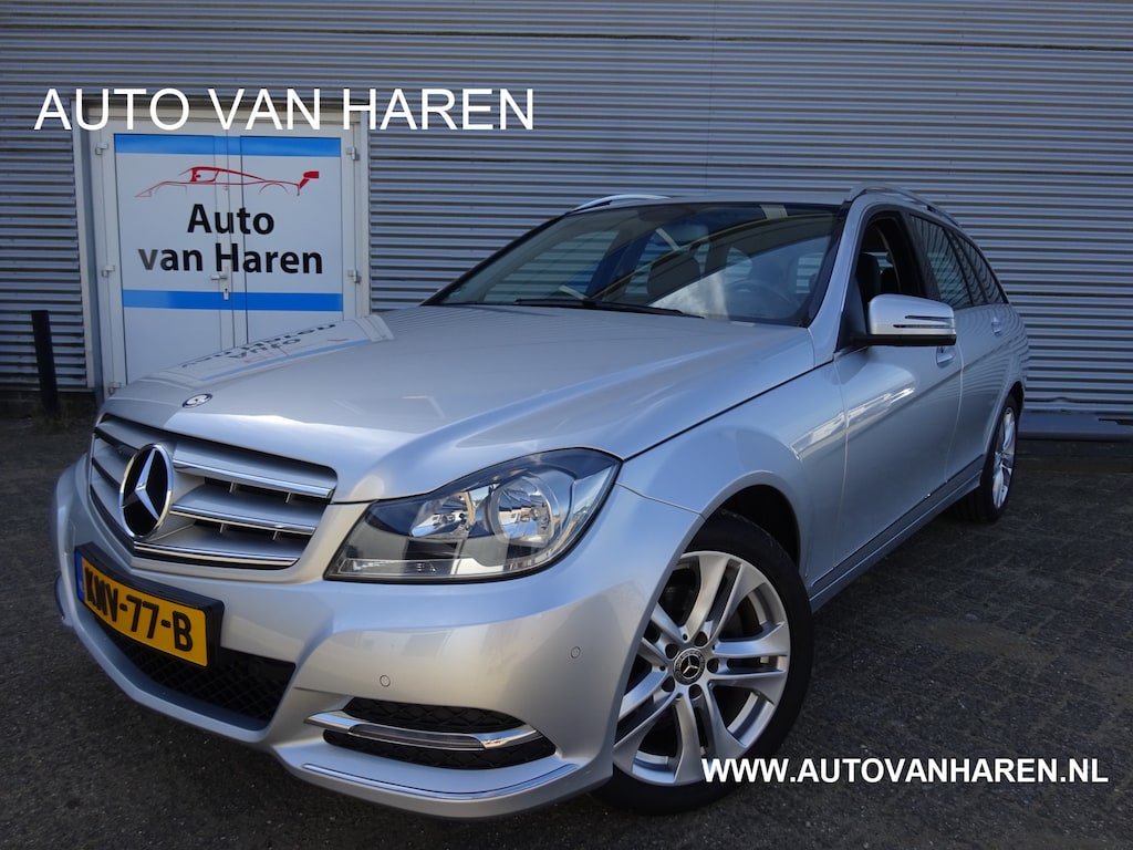 Mercedes-Benz C-klasse Estate 180 STOELVERWARMING PARKEERSENSOREN CLIMATE CONTROL HALF LEDER
