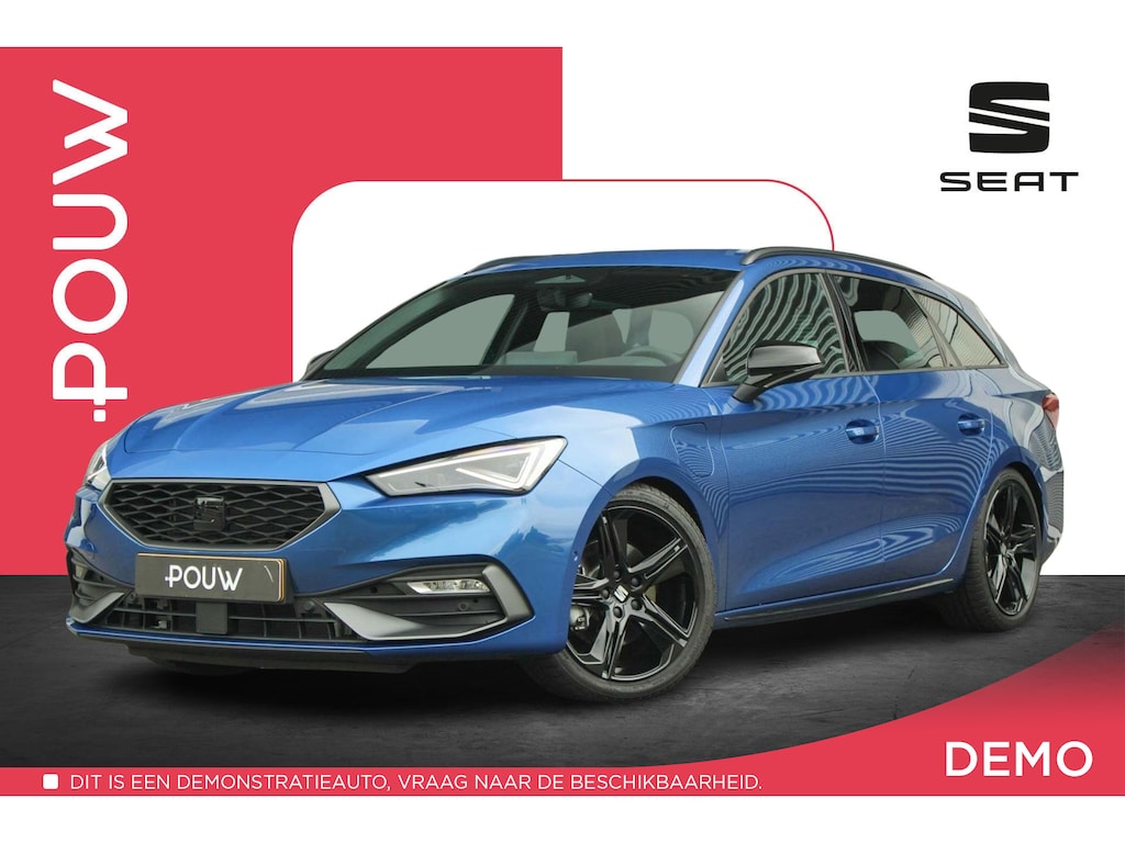 SEAT Leon Sportstourer 1.5 TSI e-Hybrid 204pk FR Business |Verlaagd | Black Pack | 18' velgen | Navigatie | Adaptief Cruise Control