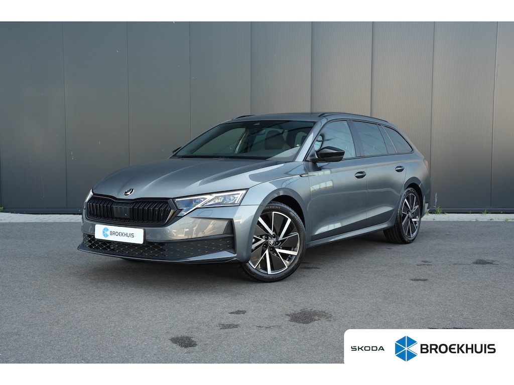 Skoda Octavia Combi 1.5 TSI MHEV Sportline Business | Panoramadak | Trekhaak | HUD | Stoelverwarming | Carplay | Camera