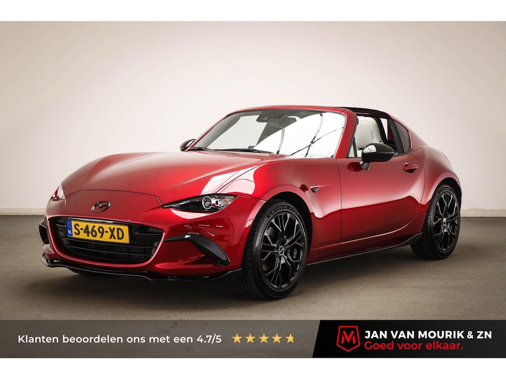 Mazda MX-5 RF 2.0 SkyActiv-G 184 Kizuna | SPORT PACK | LEDER | STOELVERWARMING | DAB | APPLE | CAMERA