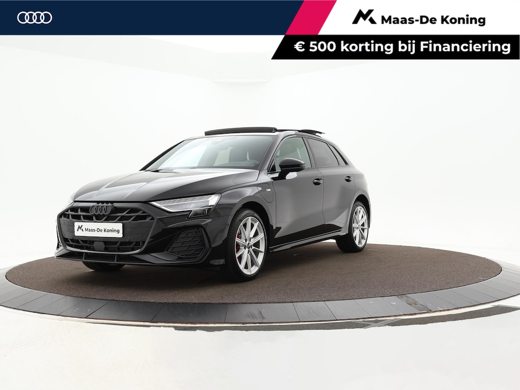 Audi A3 Sportback 45 TFSIe 272pk S-Tronic S edition Competition · Panoramdak · Camera · SONOS Sound · Head-Up Display · Matrix LED · Garantie t/m 28-09-2030 of 100.000km