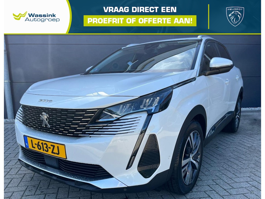 Peugeot 3008 1.2 PureTech Blue Lease Allure | Navigatie | Camera | Parkeerhulp | Apple Carplay/Android Auto | Adaptive Cruise Control | Lage kmstand!