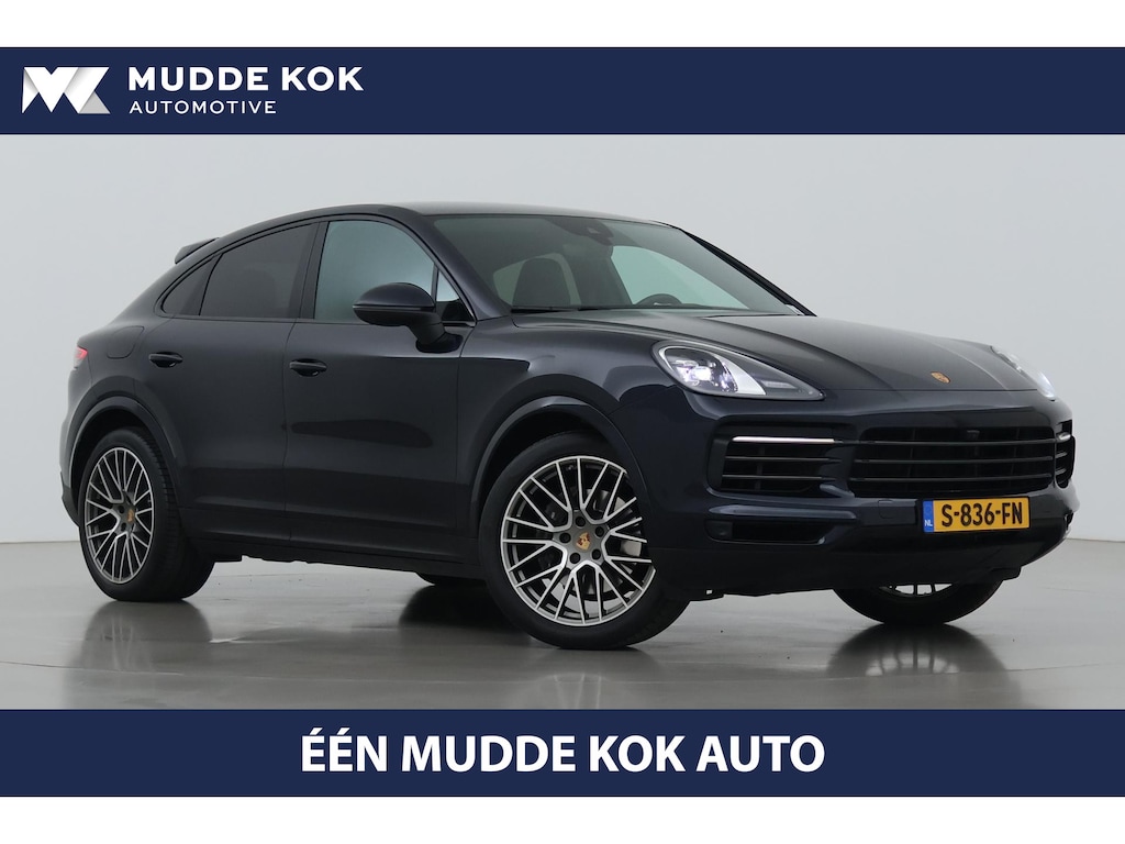 Porsche Cayenne Coupé 3.0 E-Hybrid Platinum Edition | Luchtvering | Panoramadak | Sport Chrono | Soft-Close | 360° Camera | 21 Inch
