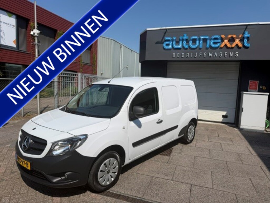 Mercedes-Benz Citan 109 CDI Extra Lang AIRCO I ELEKTRISCHE RAMEN EN SPIEGELS I MULTIMEDIA I LEASE € 169,= MAAND I 1e EIGENAAR I COMPLETE ONDERHOUDSHISTORIE