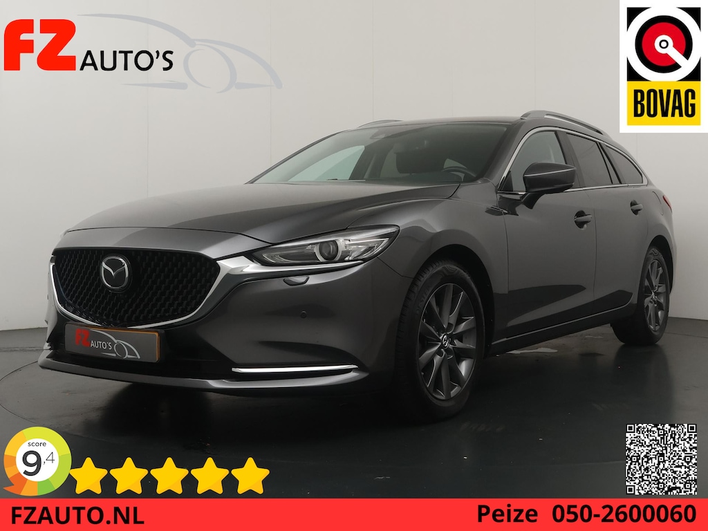 Mazda 6 Sportbreak 2.0 SkyActiv-G 165 Centre-Line Automaat - Navigatie - LED koplampen - 360 Camera - Stoelverwarming
