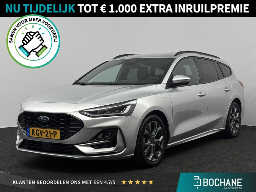 Ford Focus Wagon 1.0 125pk EcoBoost Hybrid ST Line | Winter Pack | Carplay/Android Auto |