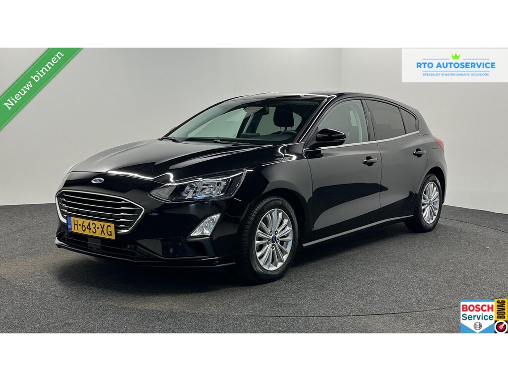 Ford Focus 1.0 EcoBoost Titanium Business TREKHAAK ECC CARPLAY NAVI CRUISE LM.