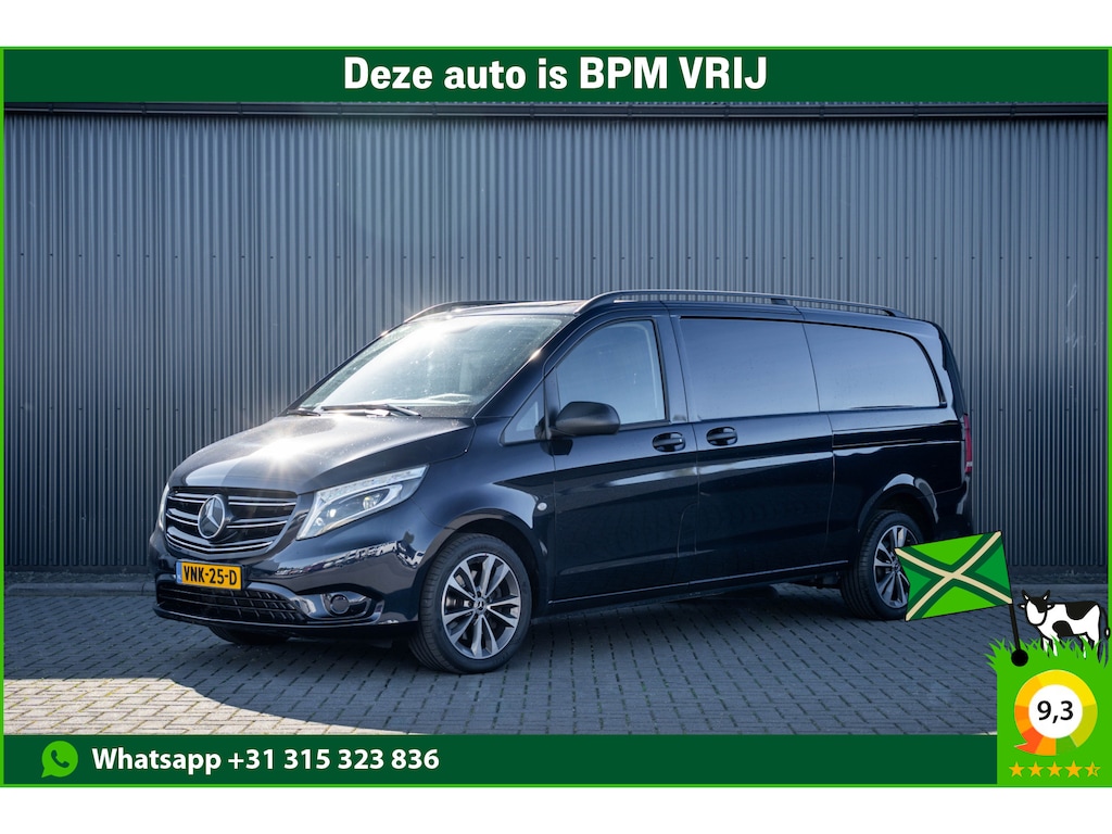Mercedes-Benz Vito 119 CDI L3H1 | ILS | Automaat | Camera | Carplay | PDC | Zijschuifdeur L+R | Trekhaak