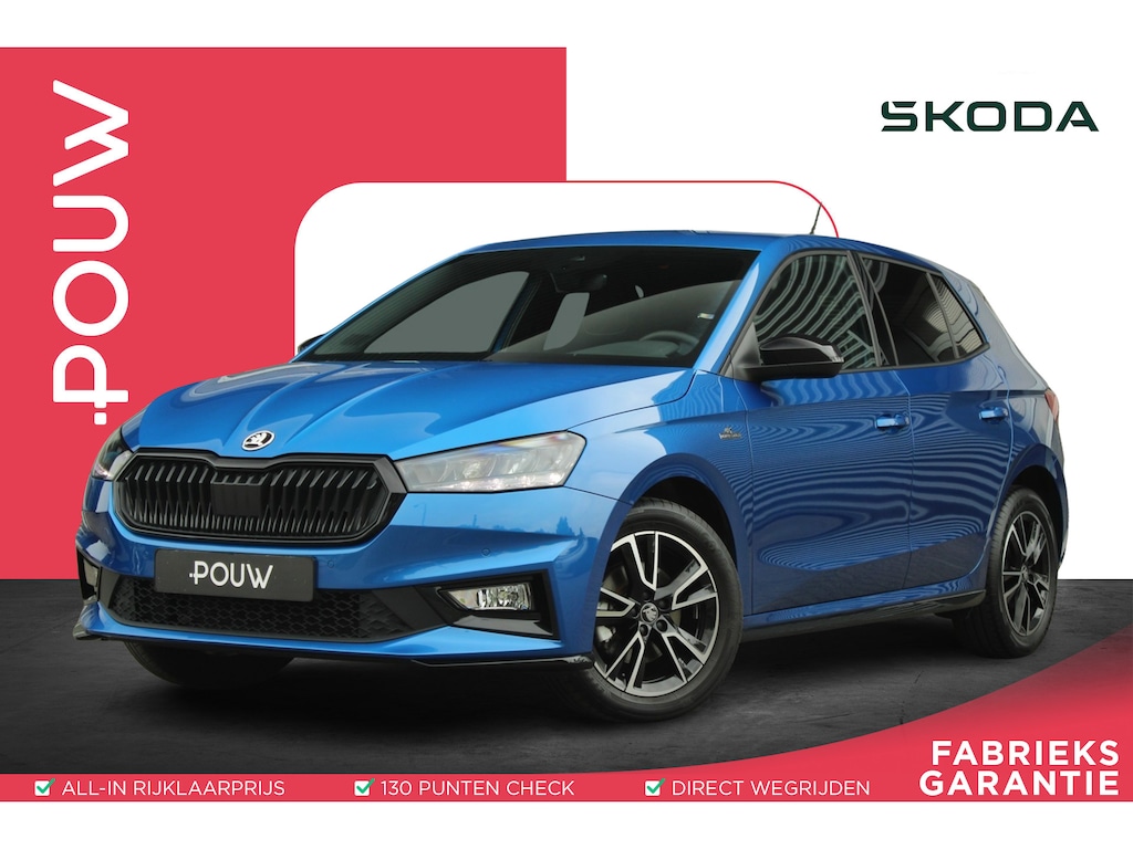 Skoda Fabia 1.0 TSI 115pk DSG Monte Carlo | Cruise Control Adaptief | Stoelverwarming | Camera | Apple CarPlay / Android Auto | Climate Control