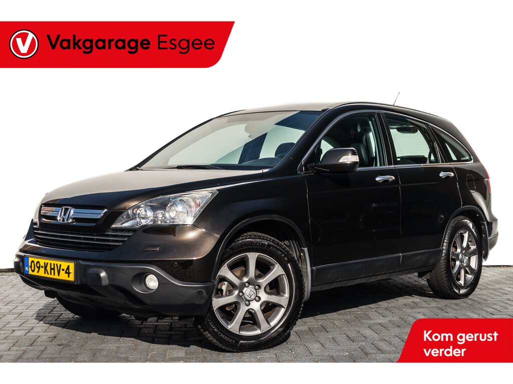 Honda CR-V 2.4i 166 PK Executive AWD | APK Juli 2027 | Ned Auto | Automaat | Meeneemprijs | Trekhaak | | Lederen interieur | Pdc V/A | Cruise | Clima | Xenon Verl | 18"  Lm velgen |