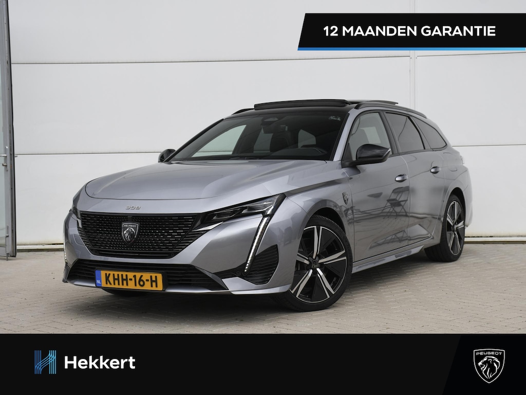 Peugeot 308 SW GT 1.6 Plug-in Hybrid 225pk Automaa PANO | 18''LM | ADAPT. CC | DODE HOEK | STANDKACHEL | CAMERA | DAB