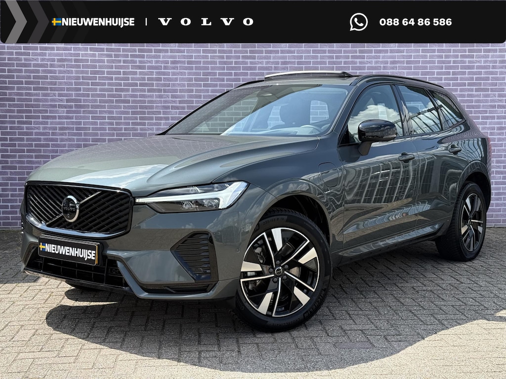 Volvo XC60 2.0 T6 Plug-in hybrid AWD Plus Dark | SOH:100% | PHEV | Trekhaak | Panoramadak | Head-up Display | 360 Graden Camera | Harman Kardon Audio | Keyless Entry | Elektrische Achterklep | Navigatie Google Maps | Elektrisch Verstelbare Voorstoelen | Cruise Control Adaptief | BLIS