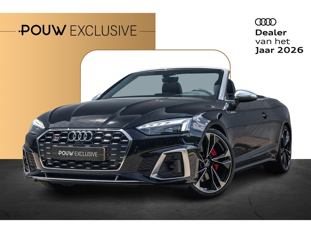Audi S5 Cabriolet 3.0 TFSI 354pk Quattro | Nekverwarming | B&O Premium 3D | Keyless | Elec. Voorstoelen | Head-up | Matrix + Laser | Stoelventilatie
