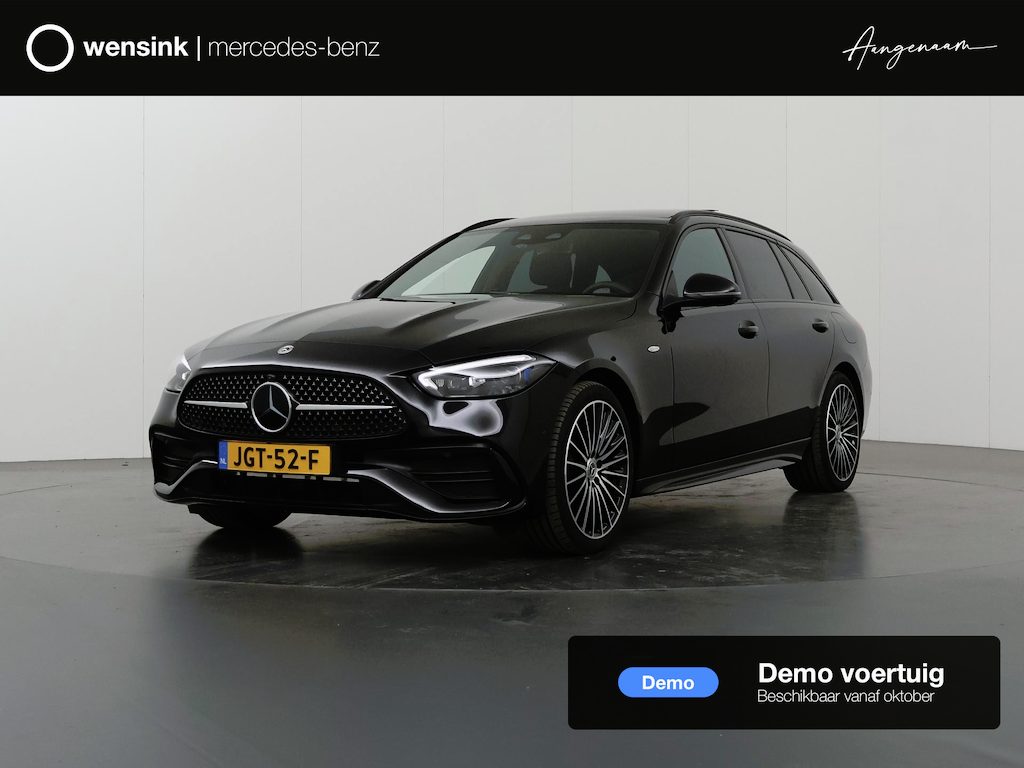 Mercedes-Benz C-klasse 300e Business Solution AMG | Panoramaschuifdak | Night | Burmester | Rijassistentiepakket Plus | Matrix Led