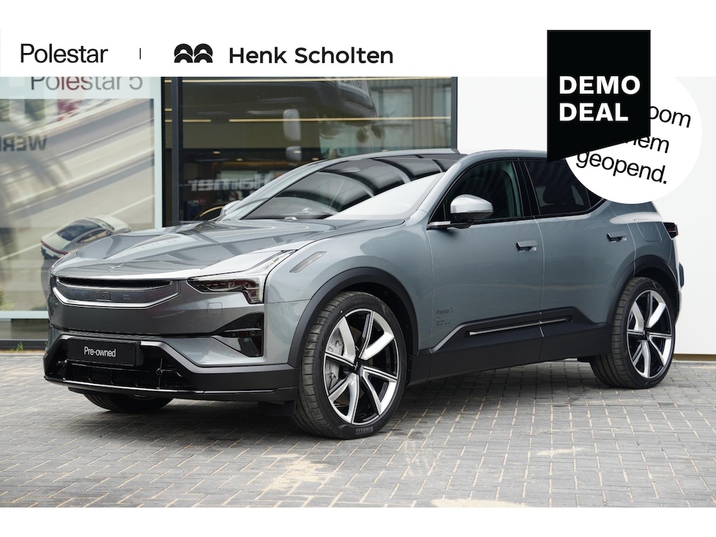 Polestar 3 Dual Motor Prime 106 kWh 544PK || 800V | Bowers & Wilkins Audiosysteem | Adaptieve Luchtvering | Nappa Lederen Bekleding met Stoelventilatie en massage | 1.3 Mega Pixel-LED Koplampen | 22" Lichtmetalen Velgen | Trekhaak Elektrisch | Head-Up Display | Adaptieve Cruise Control & Pilot Assist