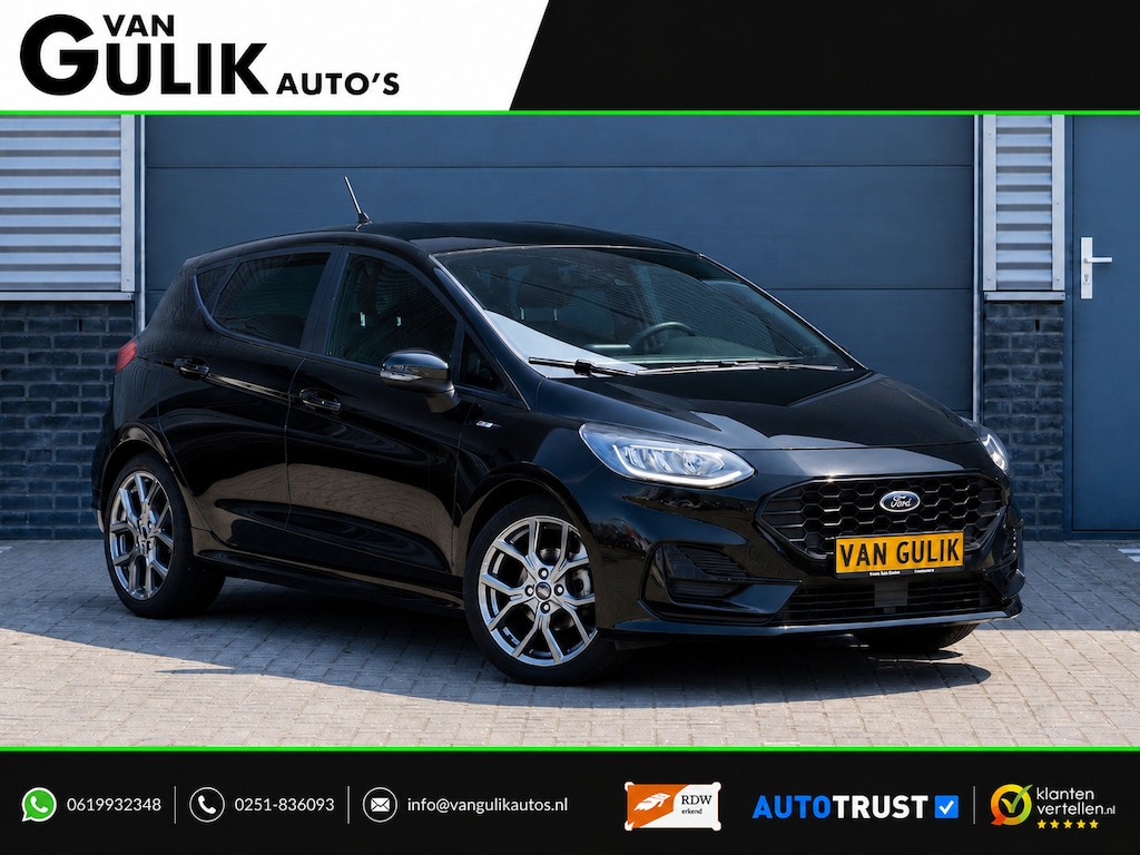 Ford Fiesta 1.0 EcoBoost Hybrid ST-Line | Carplay | LED | Winterpakket | Cruise control |
