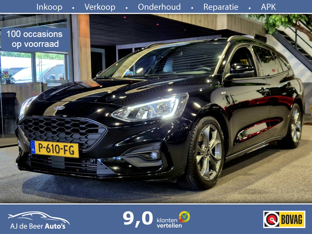 Ford Focus Wagon 1.0 EcoBoost Titanium Business Navigatie | LED | Camera | Carplay | Clima