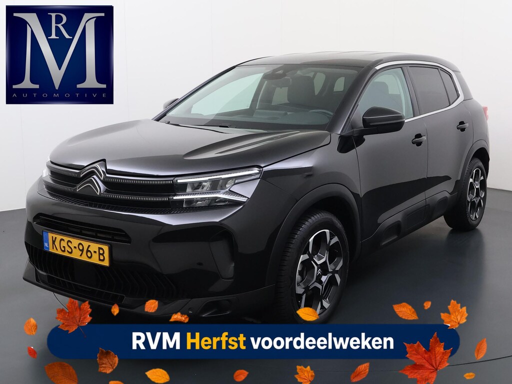 Citroën C5 Aircross 1.2 Hybrid 136 Plus VAN: 27.900,- VOOR: 23.877,- UW HERFSTVOORDEEL: 4.023,-  CAMERA | STOELVERWARMING |KEYLESS START & GO | RIJKLAAR GELEVERD MET 12 MND BOVAG GARANTIE |