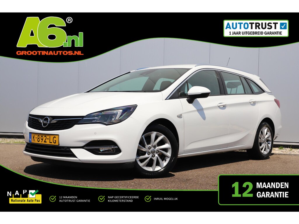 Opel Astra Sports Tourer 1.2 Business Elegance 110PK Sportstoelen Navigatie Achteruitrijcamera Clima Cruise Carplay Android PDC