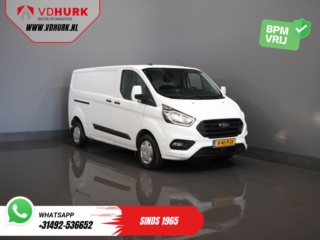 Ford Transit Custom 2.0 TDCI L2 130 pk Trend 2.8t Trekverm./ Cruise/ PDC V+A/ DAB/ Airco