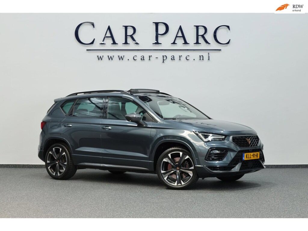 CUPRA Ateca 2.0 TSI 4DRIVE 300+PK FACELIFT/VIRTUAL/SFEER/BEATS/PANO/KUIP+ALCANTARA+S.VERWARMING/19" LMV/CAM/ACC/12 MDN GARANTIE!