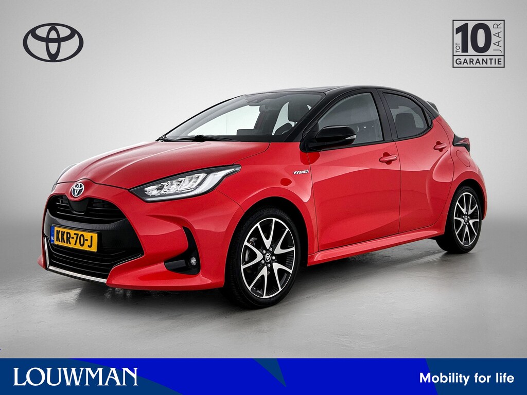 Toyota Yaris 1.5 Hybrid Style | Head-up Display | Stoel+stuurverwarming | Draadloze telefoonlader | Apple CarPlay/Android auto | Climate control | Cruise Control Adaptive | afger 18-8