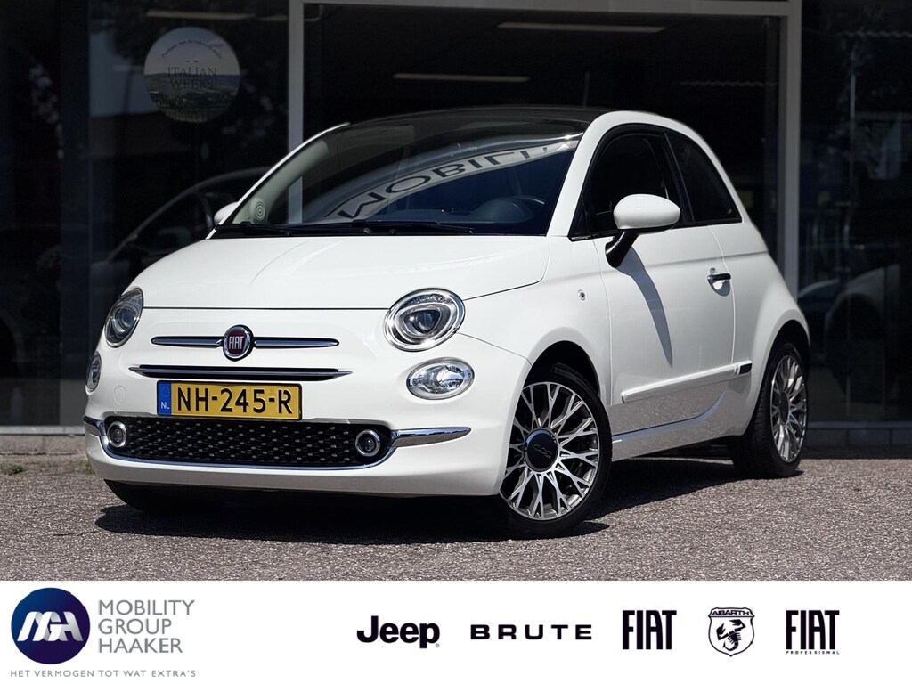 Fiat 500 0.9 TwinAir Turbo Lounge | parkeersensoren | Navi | Panoramadak