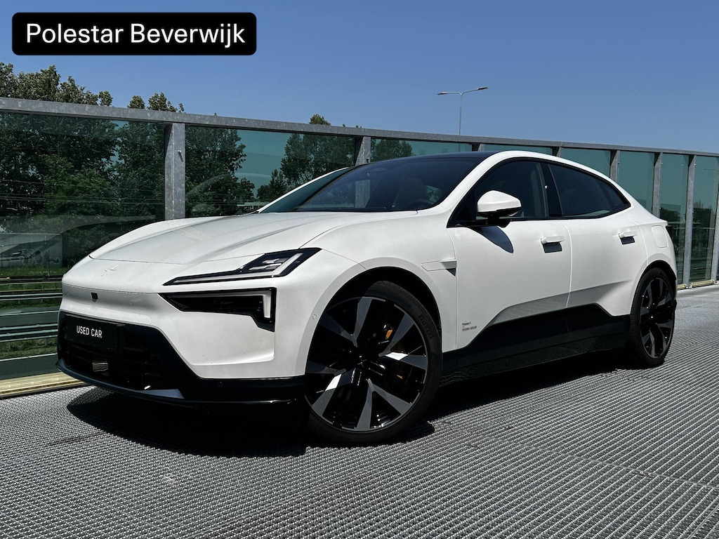 Polestar 4 Long Range Dual motor Performance Prime 100 kWh Elek. Trekhaak, Panorama dak, Harman-Kardon Premium sound, 360 Gr. Camera Pilot Pack, Electr. verstelbare stoelen, Verwarmde stoelen 4X