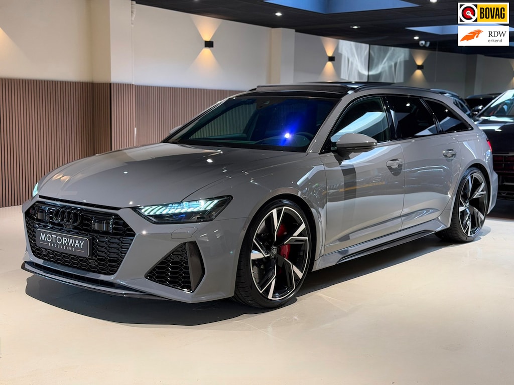Audi RS6 Avant 4.0 TFSI quattro 600PK |Dyn+|Pano|Ceramic|360|B&O|