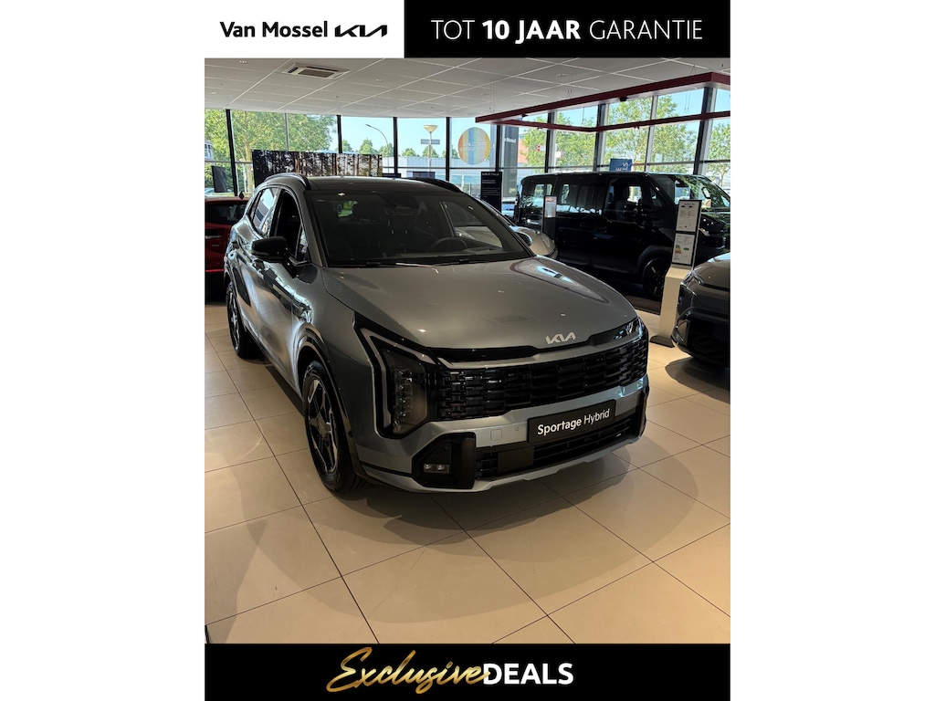 Kia Sportage 1.6 T-GDi Hybrid GT-Line Pano Dak | Head-Up | Stoelverwarming | Dode Hoek | Elektr. Klep | Camera | Clima | LM Velgen | HEV