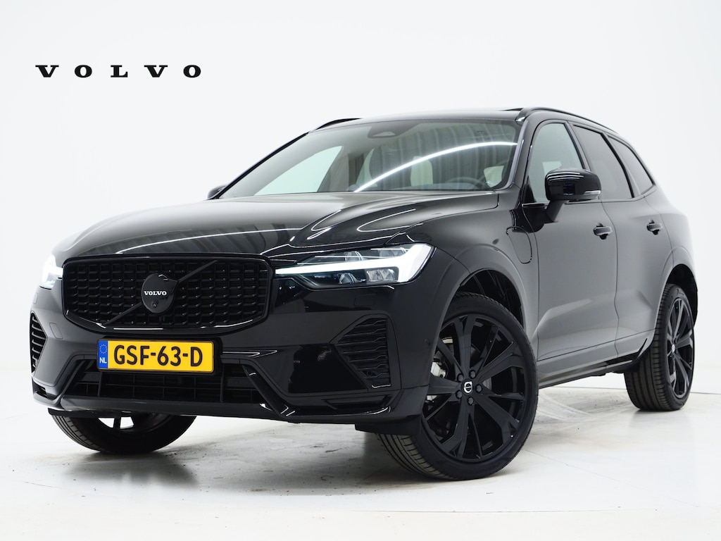 Volvo XC60 T8 455PK Ultra Black Edition | Luchtvering | B&W audio | Contourstoelen | Trekhaak | Priv glas
