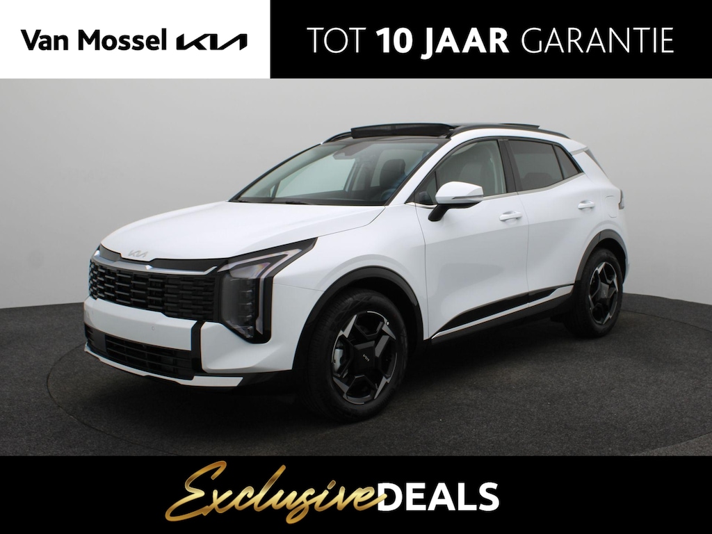 Kia Sportage 1.6 T-GDi Hybrid DynamicPlusLine | Navigatie | Climate Control | Camera | Parkeersensoren | LED | Schuif/kanteldak | € 4.000,- Voorraad Korting |